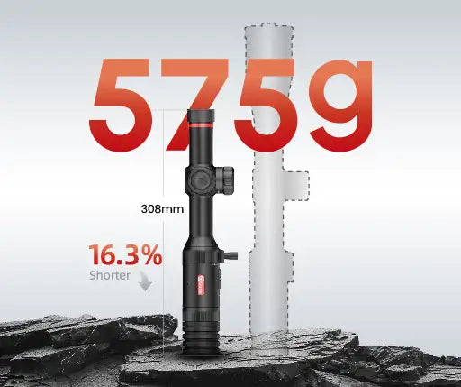 LPVO-Style Design, Ultra-Light and Compact