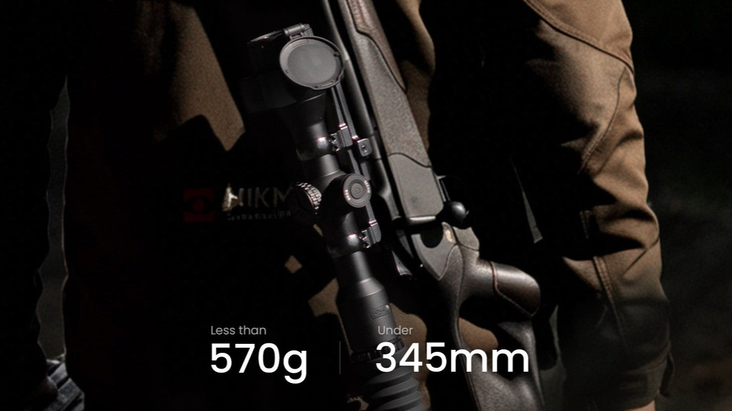 345mm and 570g, Easy Carrying, Never Drag You Down